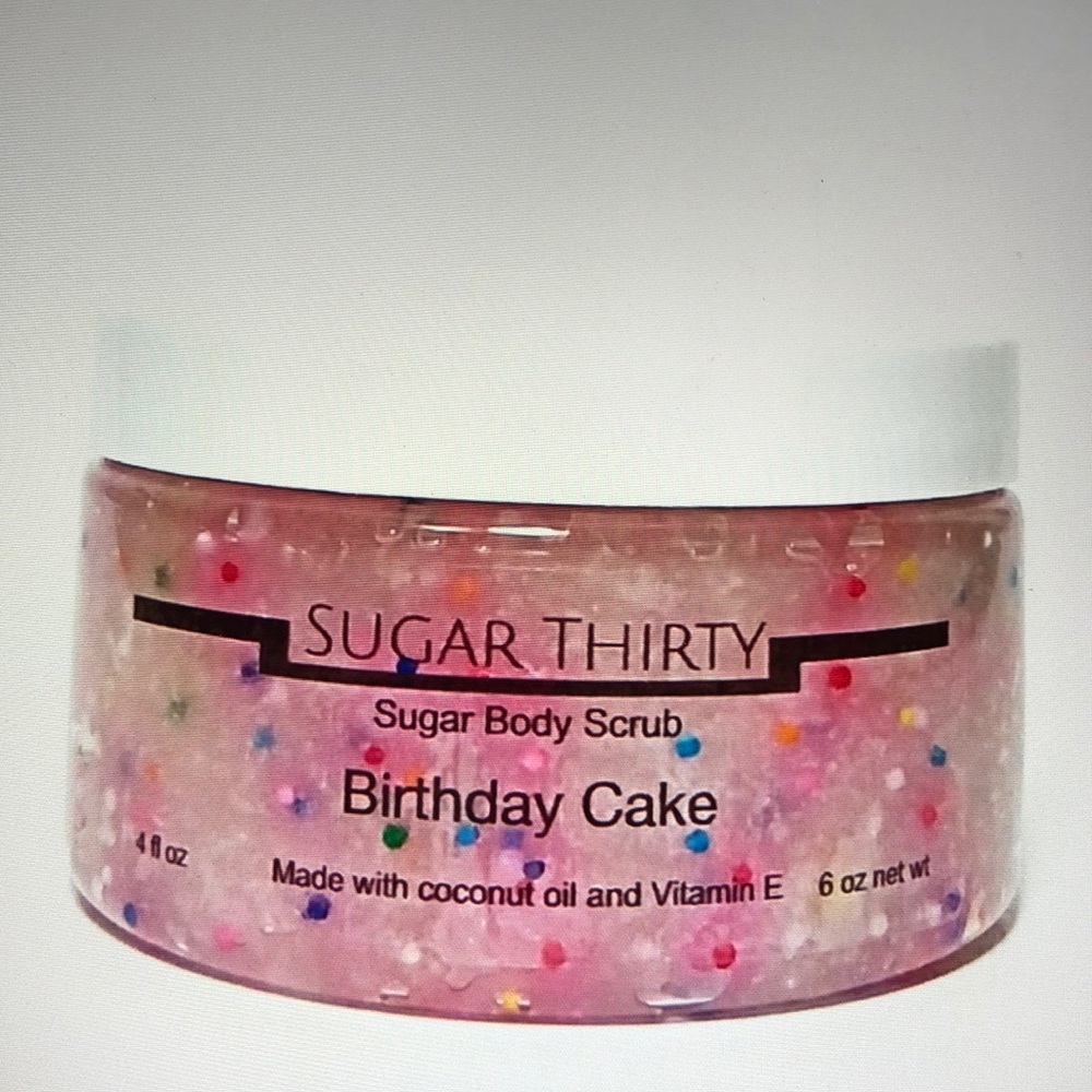 Birthday Cake Sugar Body Scrub LAST ONE! - Picture 2 of 2